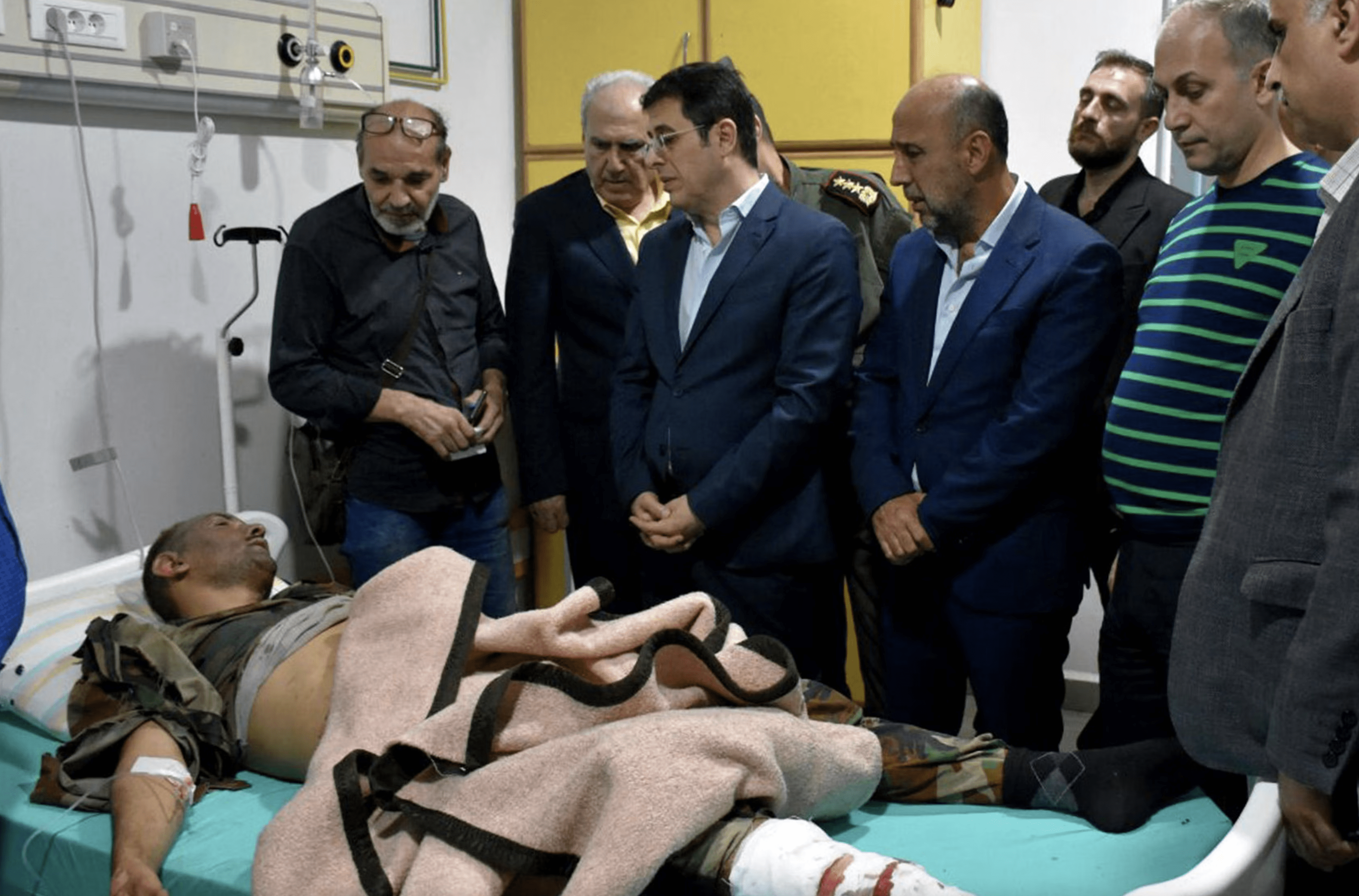At least 100 killed in drone attack on Syrian military academy